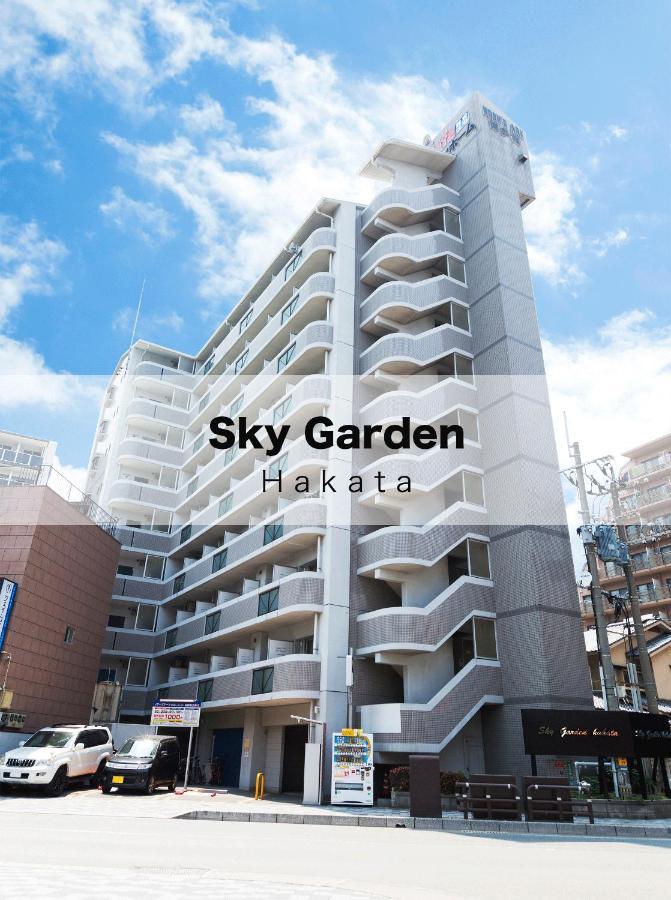 Sky Garden Hakata Aparthotel Fukuoka  Exterior photo